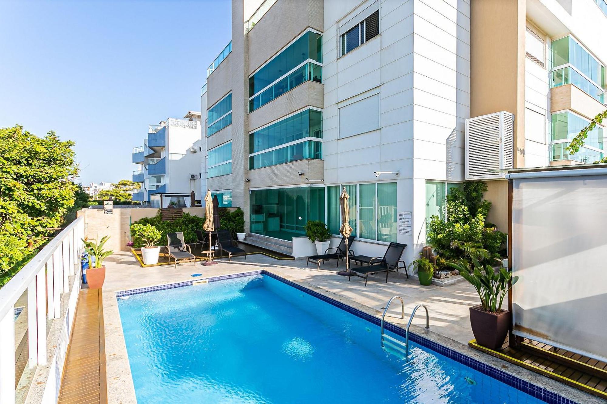 Apartamento Vista Mar | Sacada Com Churrasqueira #ia09 Florianópolis