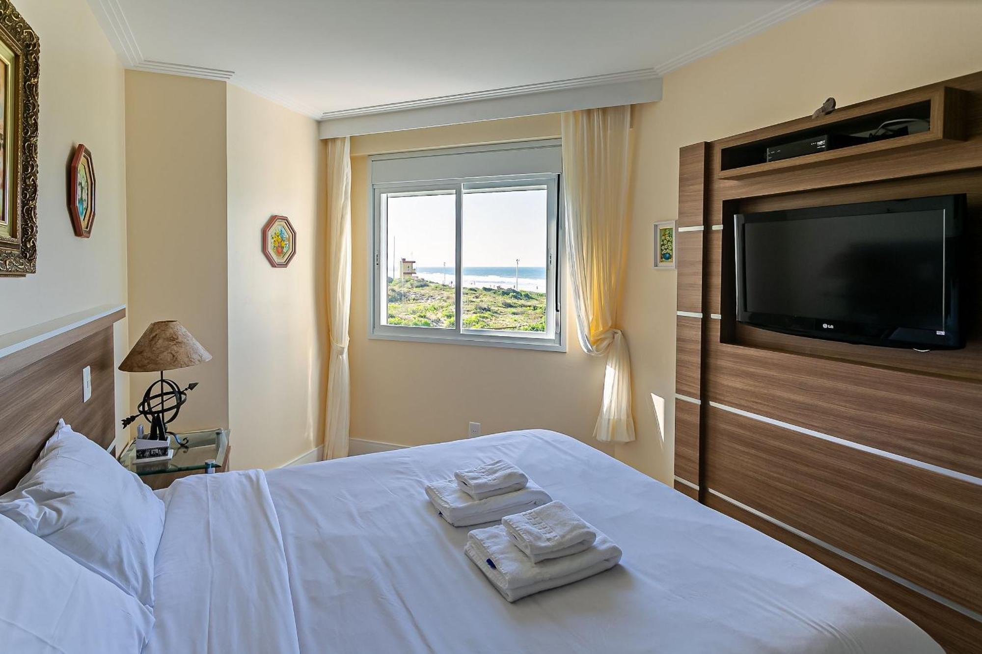 Apartamento Vista Mar | Sacada Com Churrasqueira #ia09